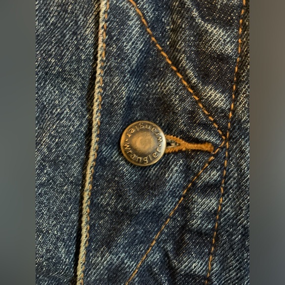 Vintage wrangler rugged wear denim jacket, vintage 90’s denim fall - Picture 6 of 11